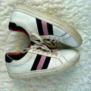 Greats Royale Purple Stripe Sneakers